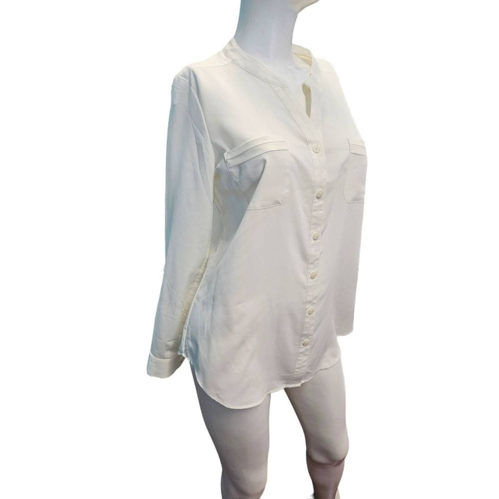 Covington Essentials Off White Pullover Dress Top… - image 3